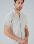 Micro Dot Jacquard Relax Shirt