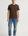 Everyday Essential Brown Crew Neck T-Shirt
