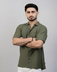 Monarch Green Resort Shirt