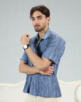 Blue Horizon Linen Shirt