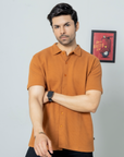 Textured Core Ottoman Mustard Shirt