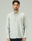 Refined Pastel Check Shirt