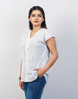 Luxe Chikan Top