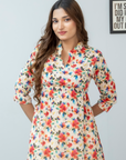 Meadow Bloom Midi Dress