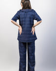 Velour Navy Lounge Co-Ord