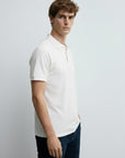 Signature Piqué White Polo