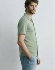 Sunday Stretch Knitted Cuban Shirt