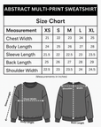 ABSTRACT MULTI-PRINT SWEATSHIRT