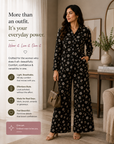 Midnight Bloom Co-Ord Set