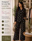 Midnight Bloom Co-Ord Set
