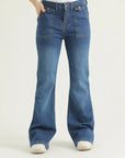CurveBloom Bootcut Denim Jeans