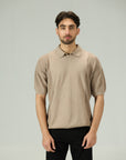 Jacquard Knitted Polo