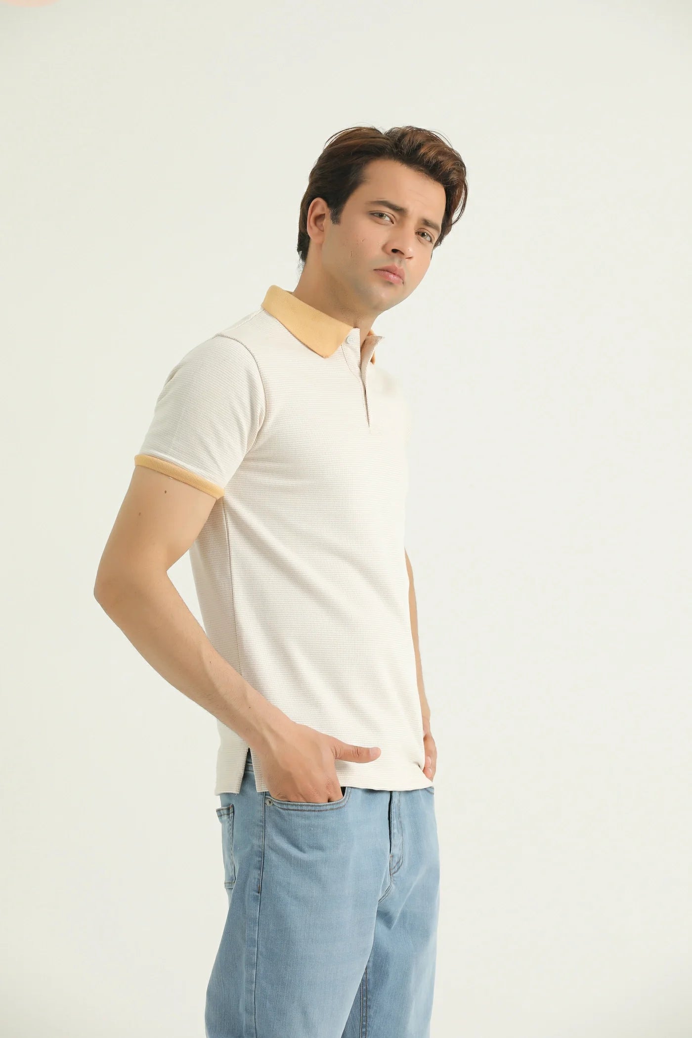 The Luxe Collar Polo Shirt