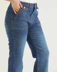 CurveBloom Bootcut Denim Jeans