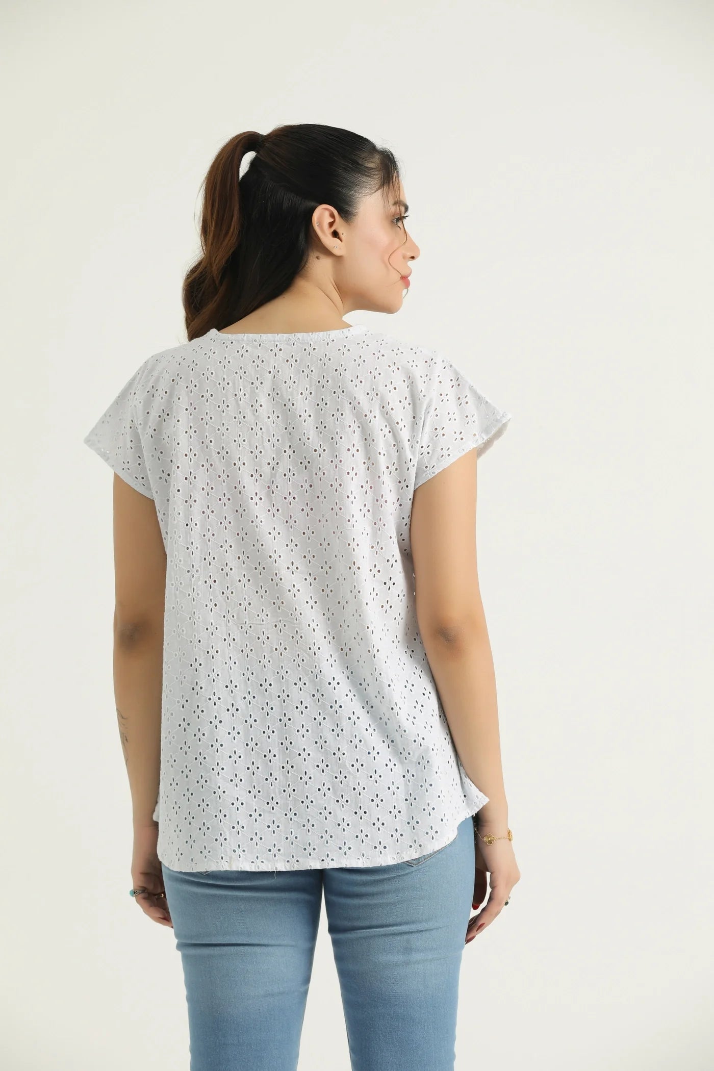 Luxe Chikan Top