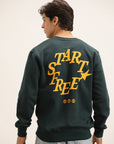 EMERALD GRAPHIC CREWNECK SWEATSHIRT