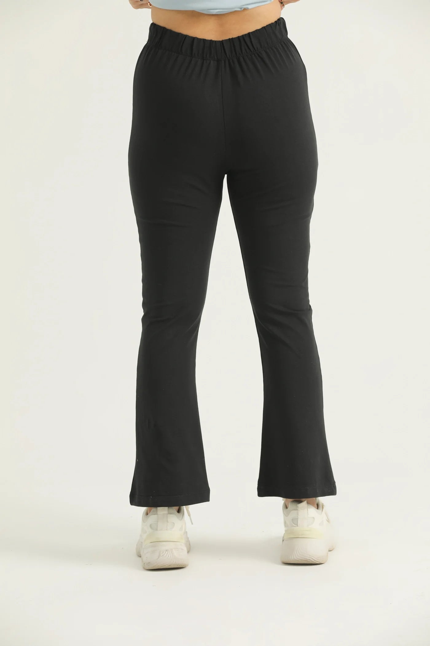 Luxe Fit Flared Black Tights