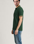 Tree Top Cotton Polo Shirt