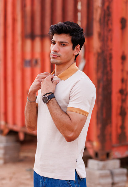 The Luxe Collar Polo Shirt