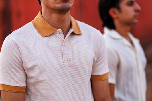 The Luxe Collar Polo Shirt