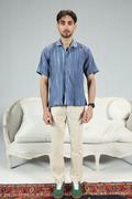 Blue Horizon Linen Shirt