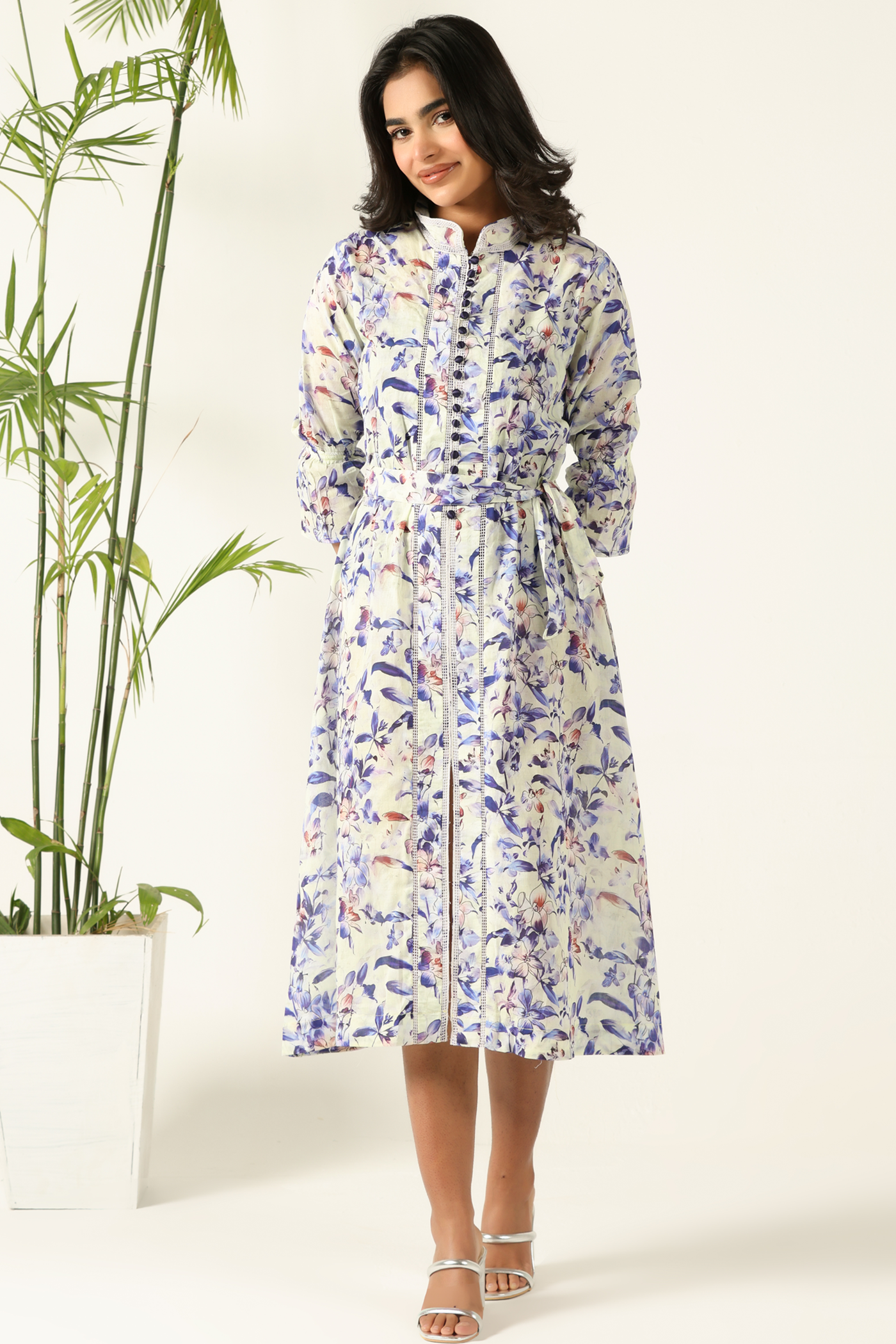 Celeste Blue Garden Dress