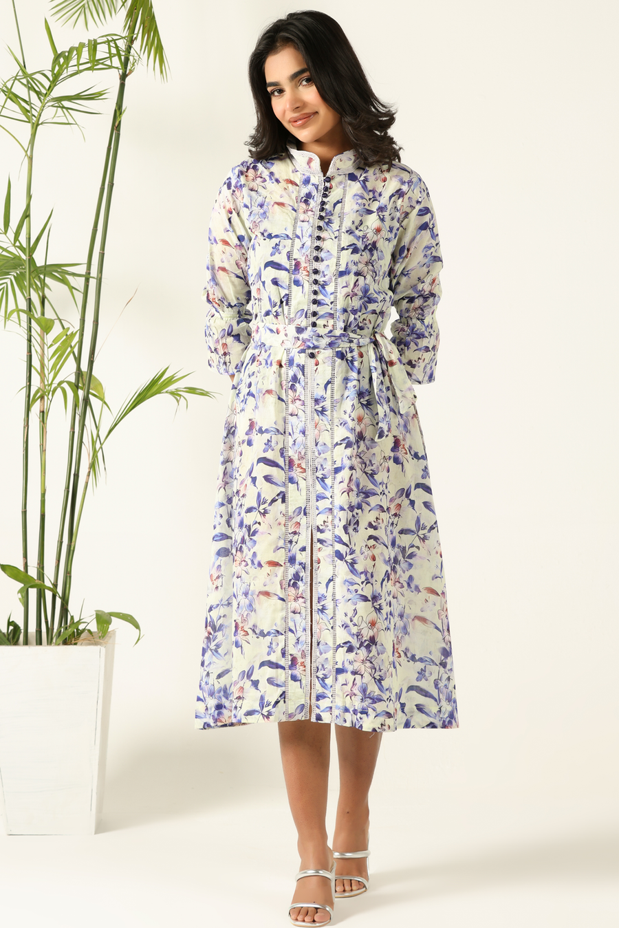 Celeste Blue Garden Dress