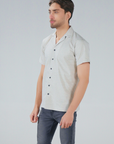 Micro Dot Jacquard Relax Shirt