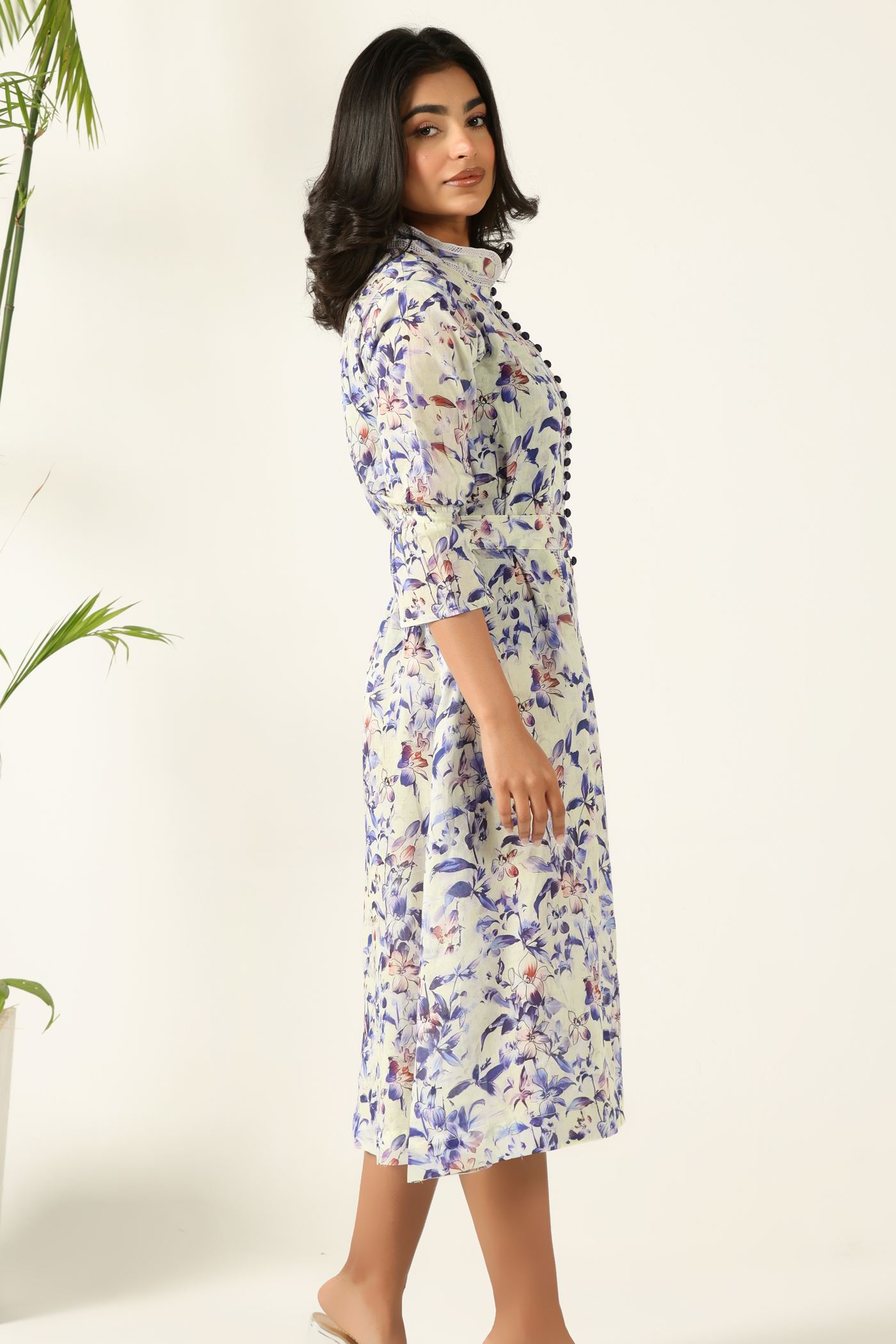 Celeste Blue Garden Dress
