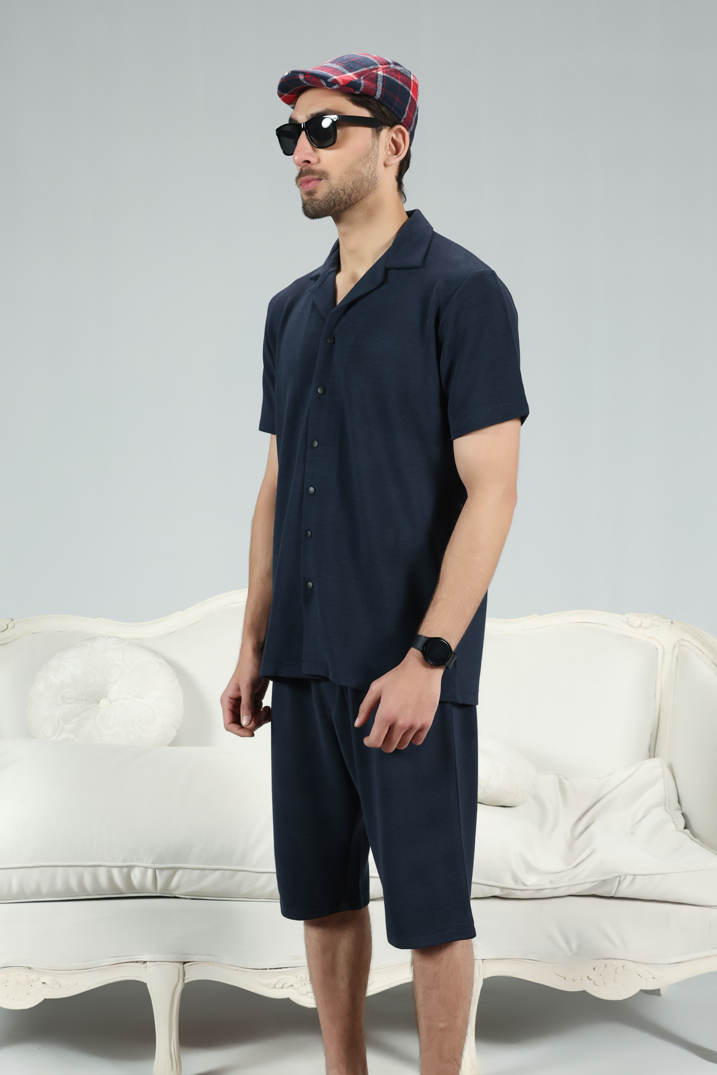Navy Ease Knit Co-ord