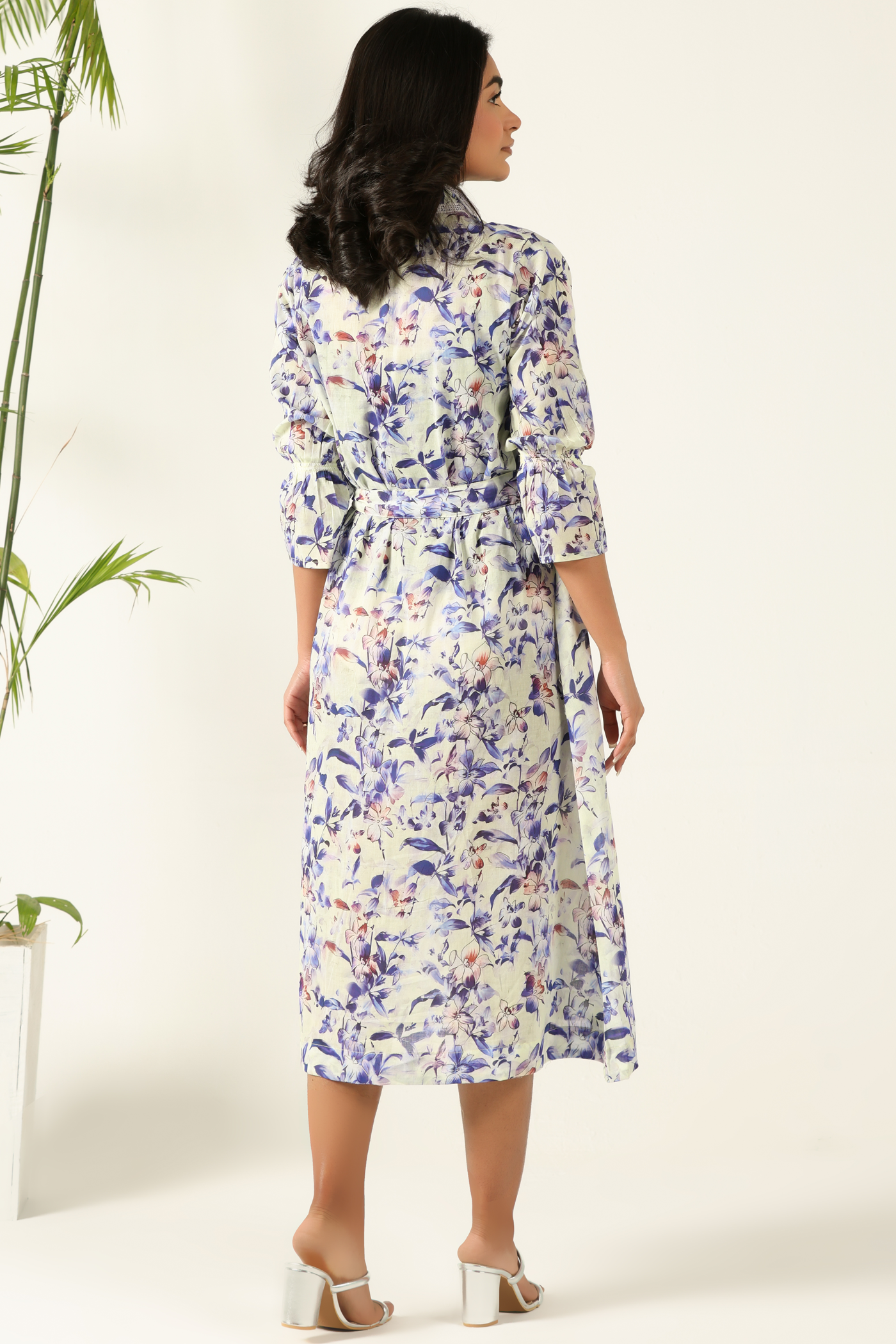 Celeste Blue Garden Dress