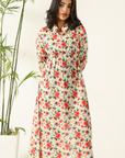 Meadow Bloom Midi Dress