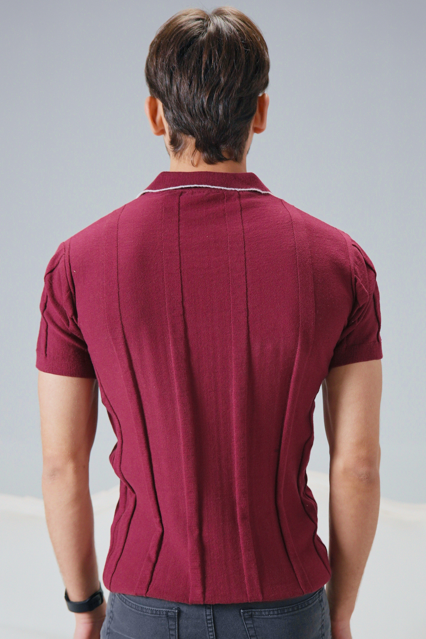 Atelier Vine Knitted Polo