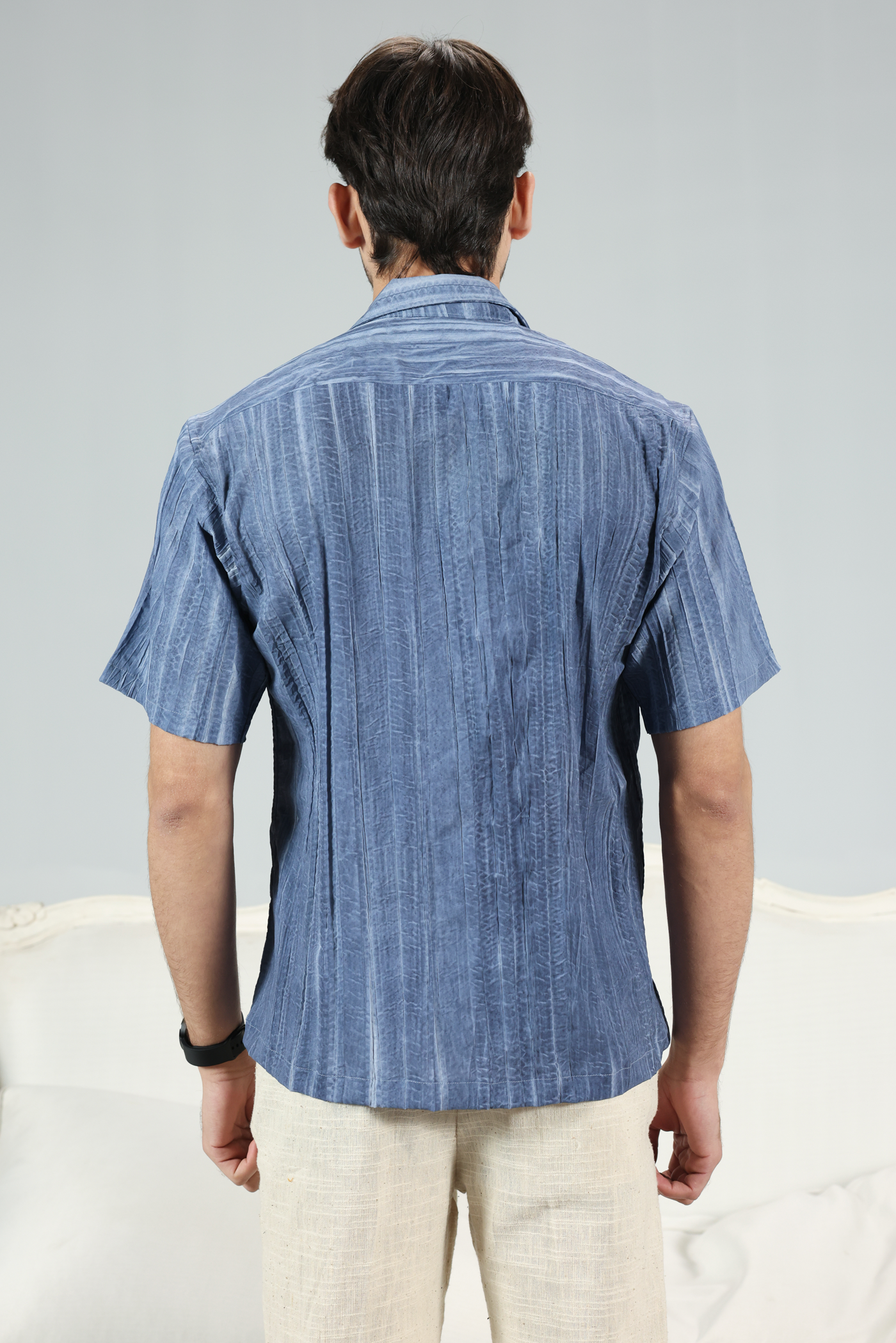 Blue Horizon Linen Shirt