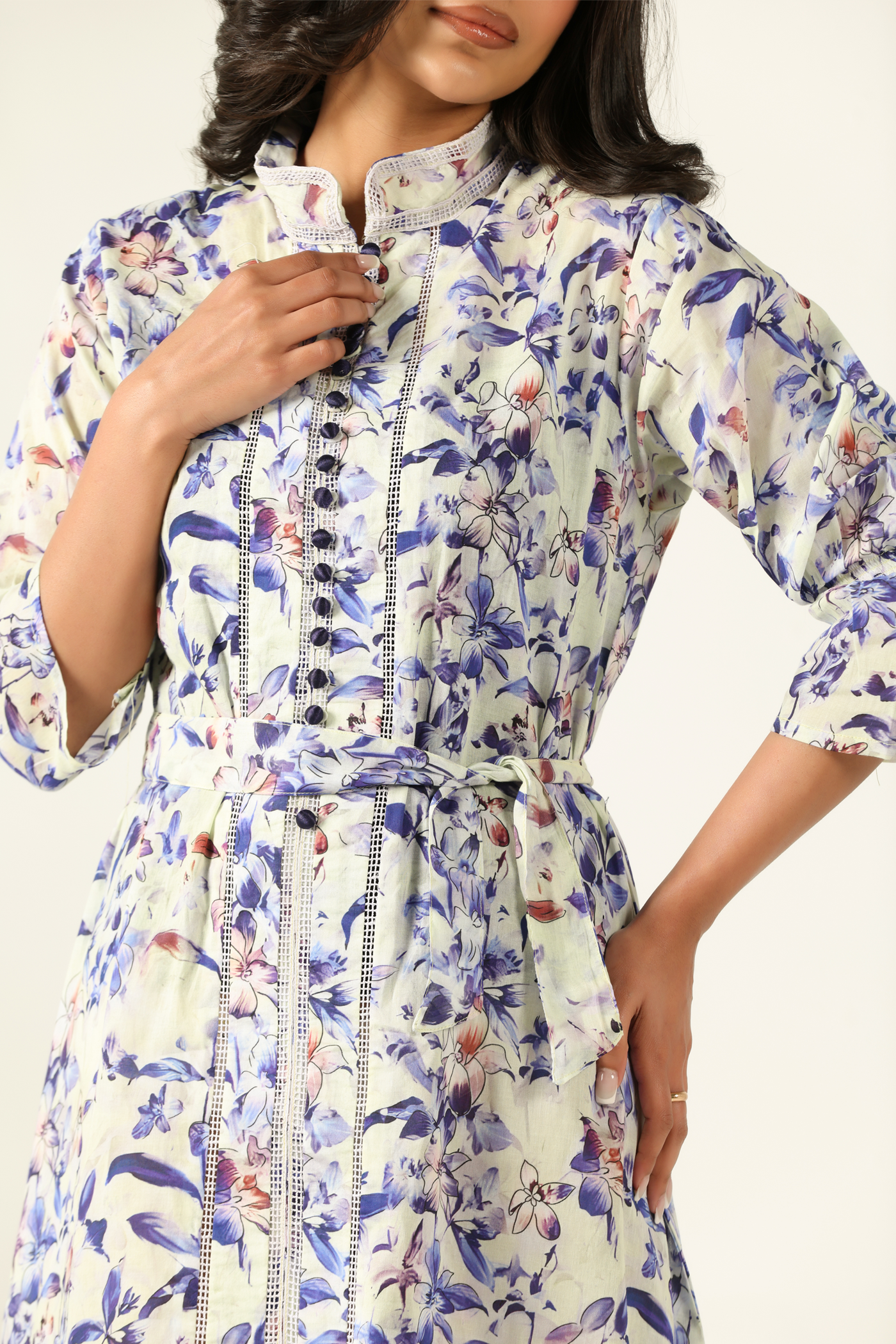 Celeste Blue Garden Dress