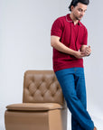 Atelier Vine Knitted Polo