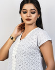 Luxe Chikan Top