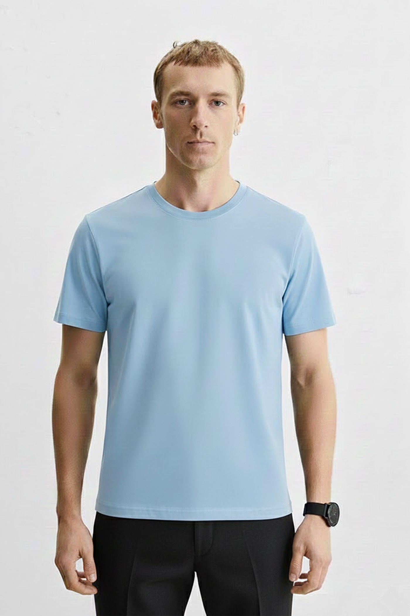 Classic Comfort SKY Crew Neck T-Shirt