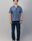 Blue Horizon Linen Shirt