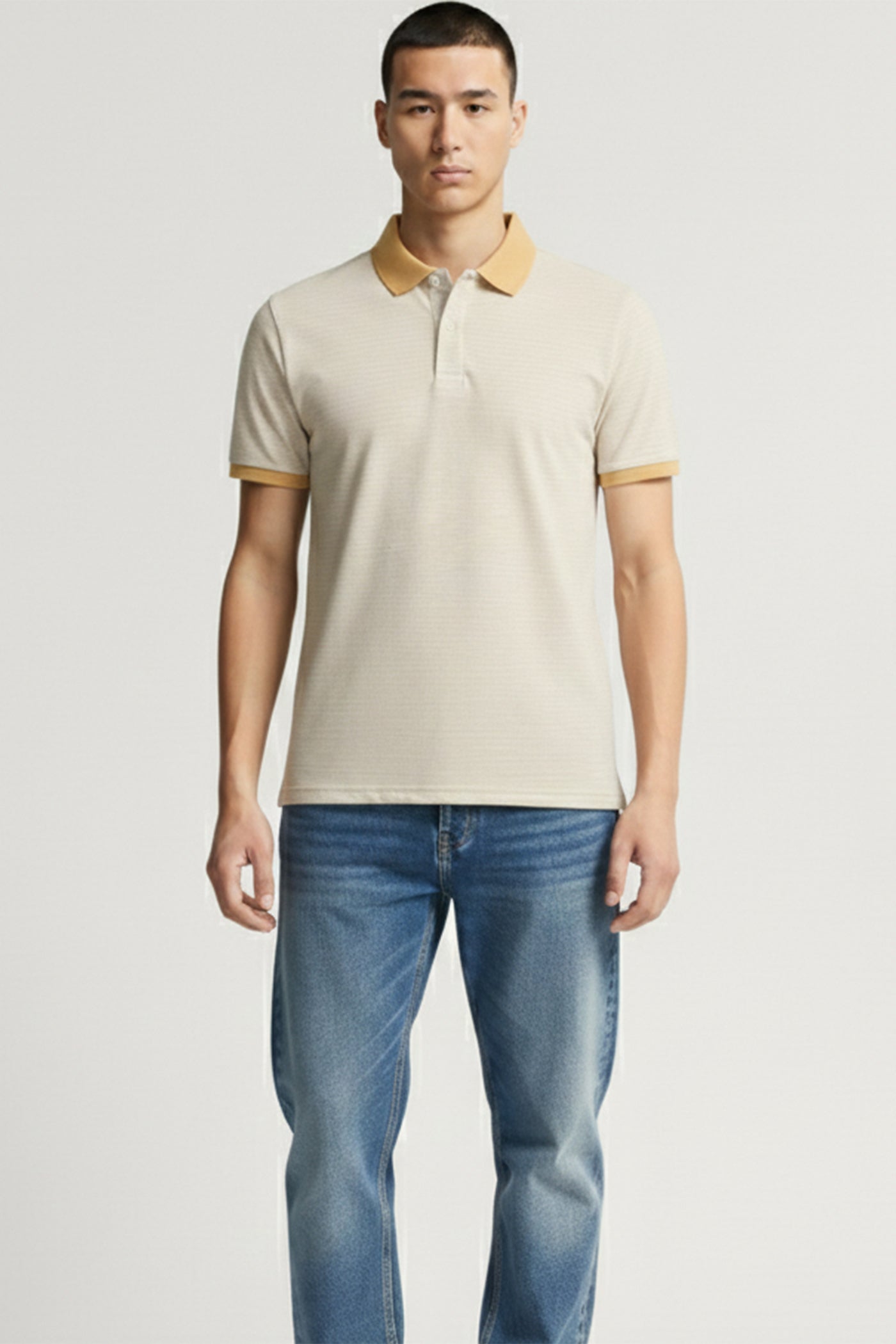 The Luxe Collar Polo Shirt