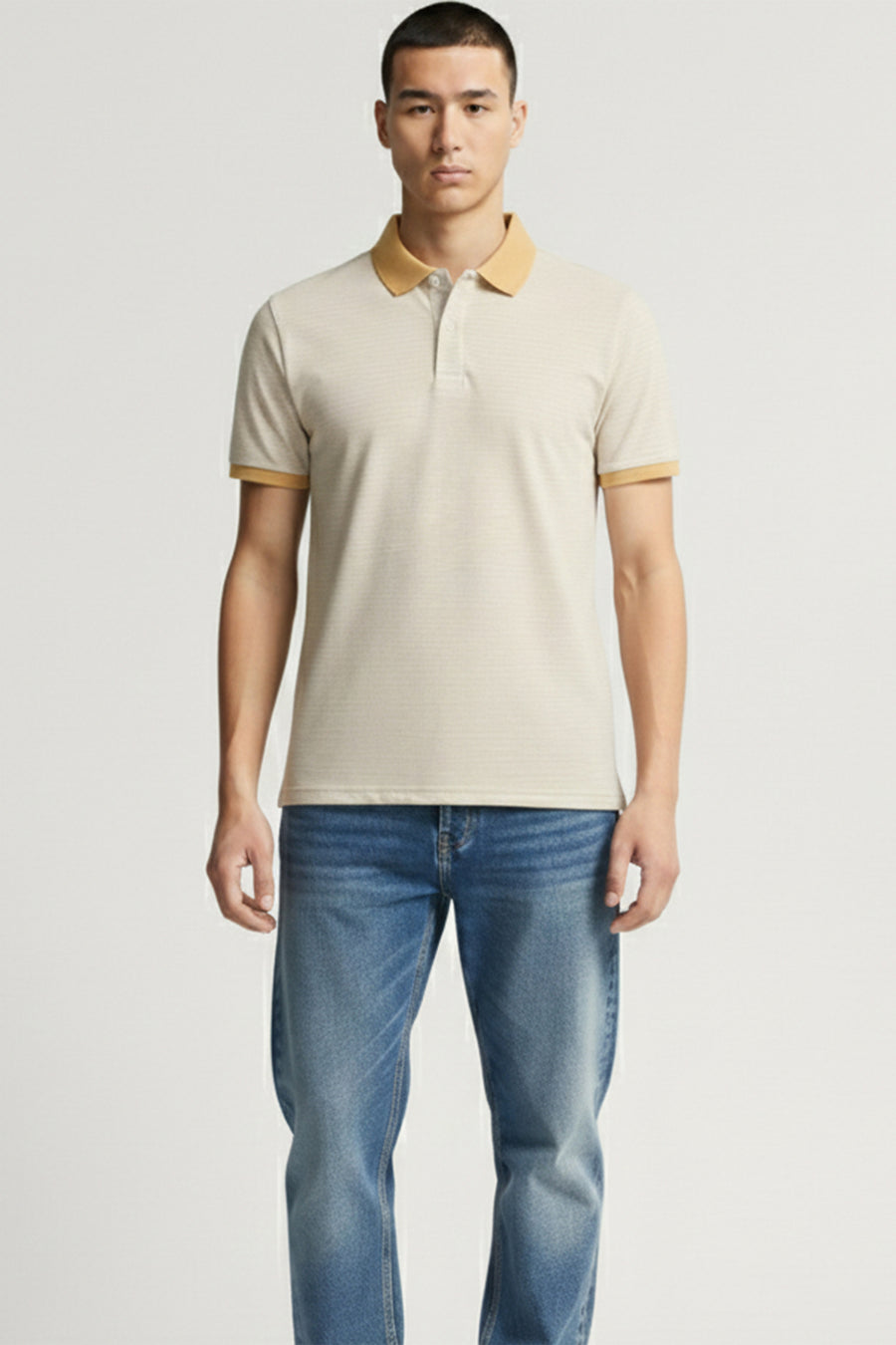 The Luxe Collar Polo Shirt