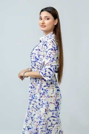 Celeste Blue Garden Dress