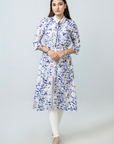 Celeste Blue Garden Dress