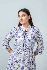 Celeste Blue Garden Dress
