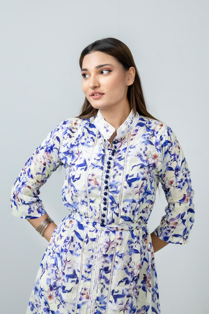 Celeste Blue Garden Dress