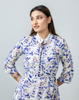 Celeste Blue Garden Dress