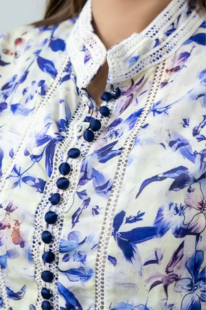 Celeste Blue Garden Dress