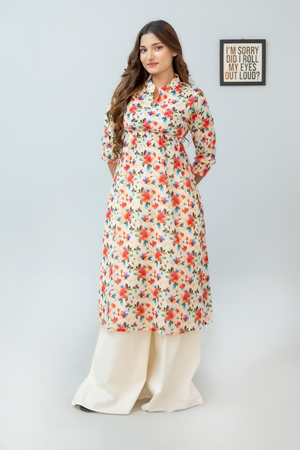 Meadow Bloom Midi Dress