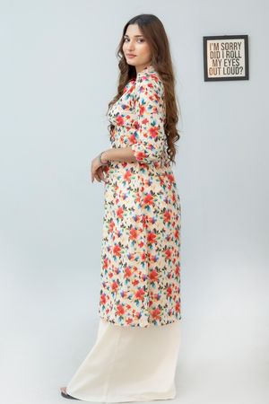 Meadow Bloom Midi Dress