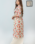 Meadow Bloom Midi Dress